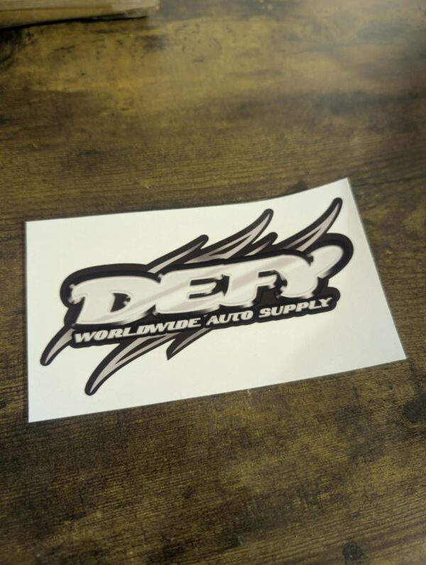Defy Auto Logo Sticker Defy Auto Logo Sticker